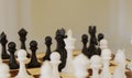 Chess is a two player board game Royalty Free Stock Photo