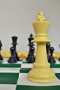 Chess - White King Royalty Free Stock Photo