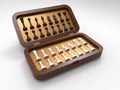 Chess wooden case