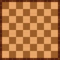 Chessboard Algebraic Notation Top View Wooden Texture Royalty Free Stock Photo