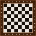 Chessboard background. Empty chess board. Royalty Free Stock Photo