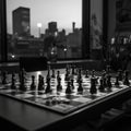 Stalemate on the Chessboard Royalty Free Stock Photo