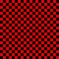 Chessboard mosaic architecture small decoration red and black color abstract background texture wallpaper vector illustration