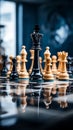 The chessboard reveals a triumphant business
