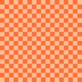 Chessboard texture background pattern seamless. Plaids textile orange texture vector illustration graphic design