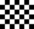 Chessboard vector pattern black and white Royalty Free Stock Photo