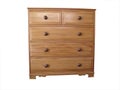 Chest of Rimu drawers Royalty Free Stock Photo
