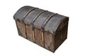 Chest from wood Royalty Free Stock Photo