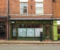 CHESTER, ENGLAND - MARCH 8TH, 2019: Small local stores are closing down as Brexit starts to take effect in Chester