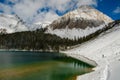 Chester lake in Peter Lougheed Provincial Park, near Canmore, AB, Canada