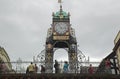 Chester town clock Royalty Free Stock Photo