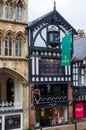 Historic timber clad building in Chester Royalty Free Stock Photo