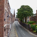 Street name sign for Watergate Street in Chester Royalty Free Stock Photo