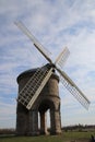 Chesterton windmill leamington spa on top,of a hill , common sails Royalty Free Stock Photo