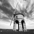 Chesterton windmill leamington spa on top,of a hill , common sails Royalty Free Stock Photo