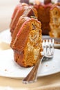 Chestnut cake bread dessert Royalty Free Stock Photo