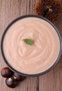 Chestnut soup Royalty Free Stock Photo