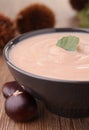 Chestnut soup Royalty Free Stock Photo