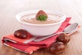 Chestnut soup Royalty Free Stock Photo