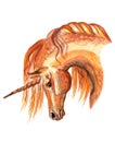 Watercolor unicorn 6