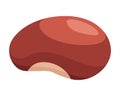 Chestnut. Vector illustration. Design element for poster, packaging, banner and wrapping paper Royalty Free Stock Photo