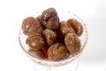 Chestnuts dessert Royalty Free Stock Photo