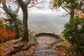 Chestoa View Overlook Blue Ridge Parkway NC Royalty Free Stock Photo