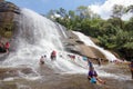 'Chet Si' Waterfall Bungkan thailand