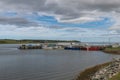 Cheticamp Harbour in Nova Scotia Royalty Free Stock Photo