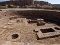 Chetro Ketl Great House in Chaco Culture National Historic Park Royalty Free Stock Photo