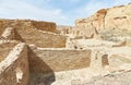 The Chetro Ketl Pueblo at Chaco Canyon, New Mexico Royalty Free Stock Photo