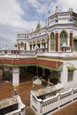 Chettiar Palace in Karaikudi - Tamil Nadu - India Royalty Free Stock Photo