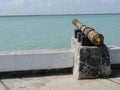 Chetumal mexico beach summer cannon memorial architecture Symbol and Landmark