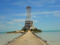 Chetumal mexico beach summer lighthouse architecture Symbol and Landmark