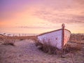 Chetzmoka Rowboat, Beached