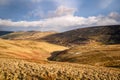 The Cheviot Hills from the Pennine Way Royalty Free Stock Photo