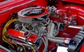 Chevrolet 327 CI Engine Royalty Free Stock Photo