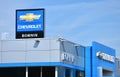 Chevrolet Automobile Dealership Sign