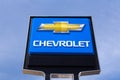 Chevrolet Automobile Dealership Sign