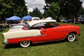 Chevrolet Bel Air in Antique Car Show Royalty Free Stock Photo