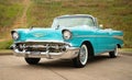 1957 Chevrolet Bel Air Convertible Classic Car Royalty Free Stock Photo