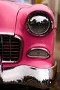 1955 Chevrolet Belair Headlight Close-up