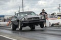 Chevrolet camaro wheelie Royalty Free Stock Photo