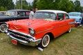 1957 Chevrolet is a car that was introduced by Chevrolet