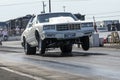 Chevrolet car wheelie