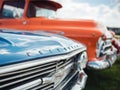 Chevrolet cars of the 1960s Royalty Free Stock Photo