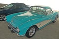 1957 chevrolet corvette Royalty Free Stock Photo