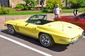 Chevrolet Corvette C3 in Charlottetown, Canada Royalty Free Stock Photo