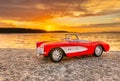 1957 Chevrolet Corvette Royalty Free Stock Photo