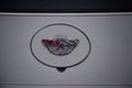1978 Chevrolet Corvette silver anniversary emblem Royalty Free Stock Photo